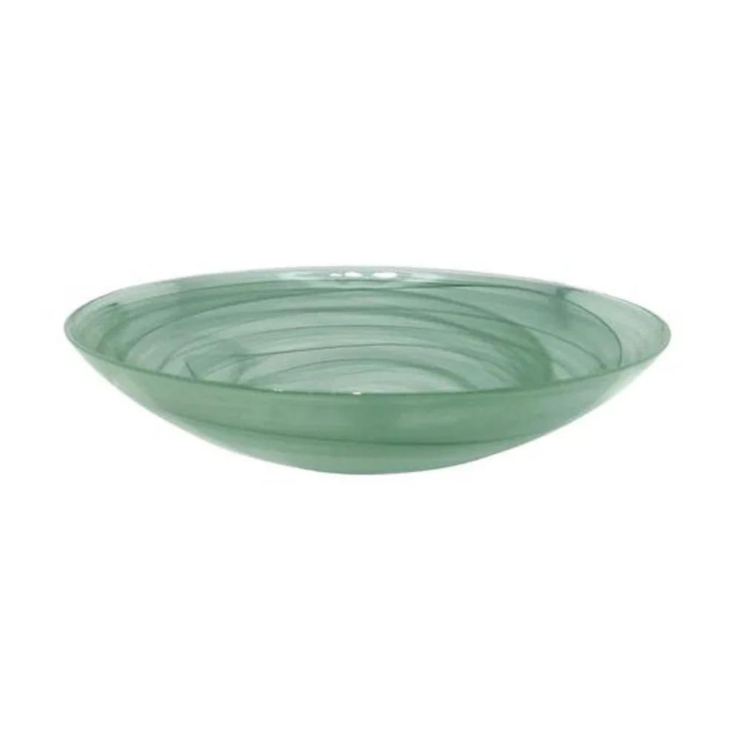 Swirl Alabaste Dinnerware Green Set of 4