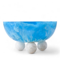 Allure Bowl Marine Bowl with Snow Balls.