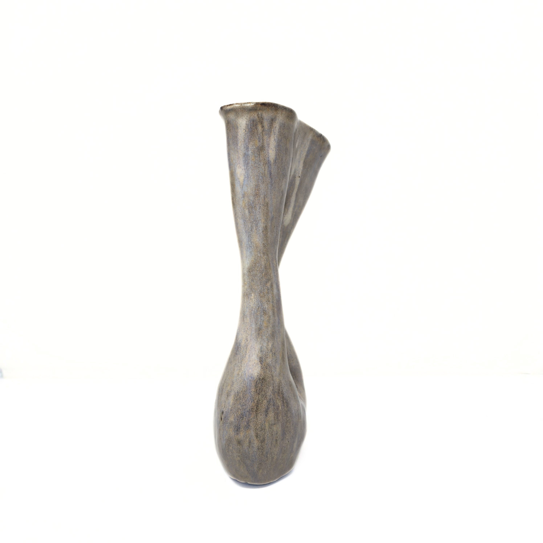 Alluring Vase - Mottled White by ceramic artist David Changar.