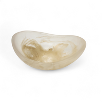 Almond Resin Bowl Hazelnut - Extra Small 8"