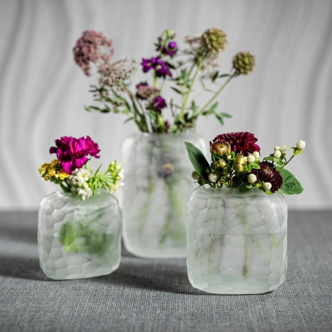 Angler Frosted Small Vases
