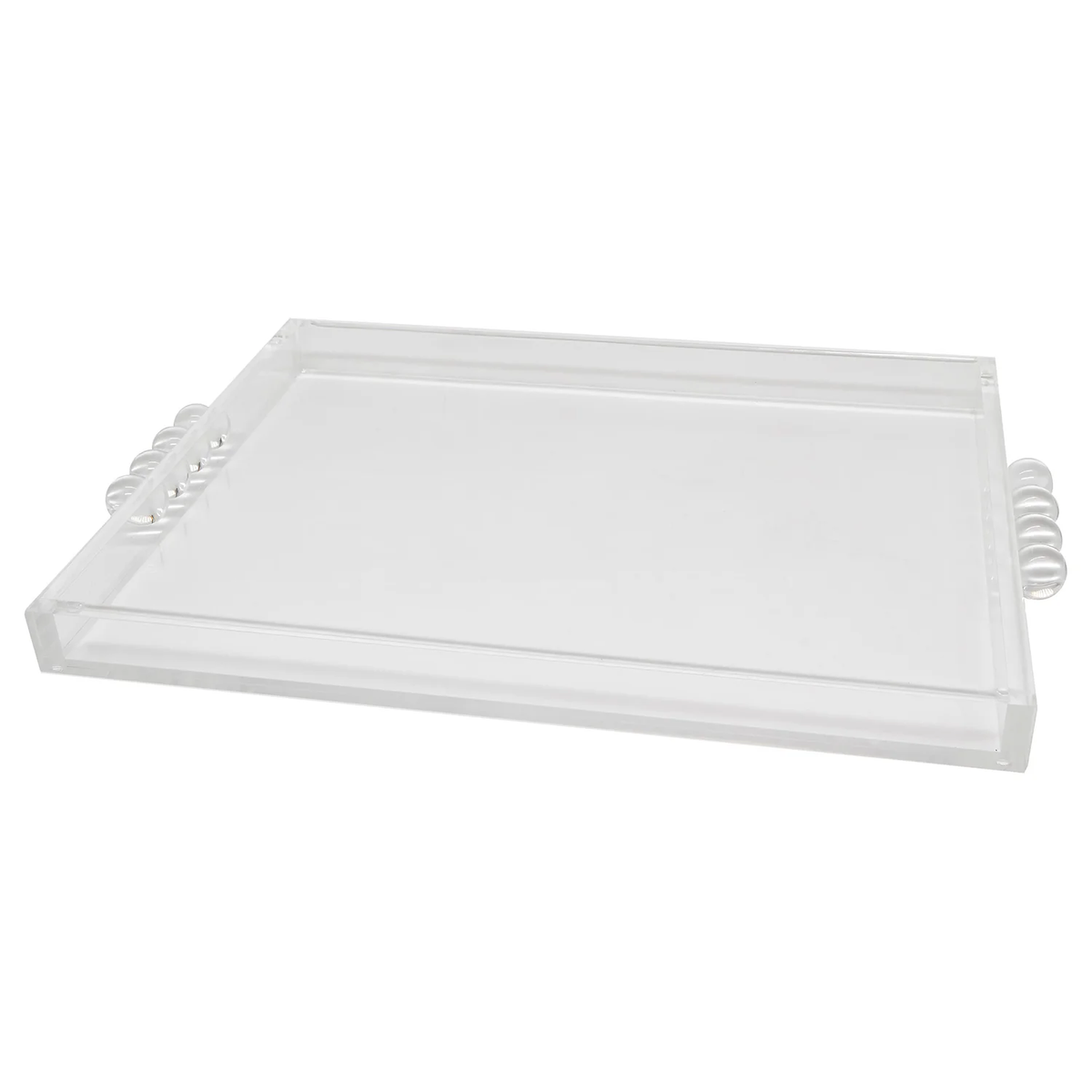 Acrylic Bubble Handled Tray