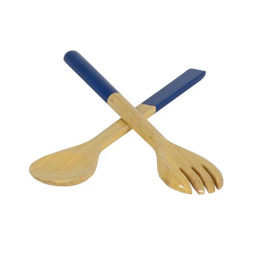 Albert L Bamboo Salad Servers - Thumbnail 3