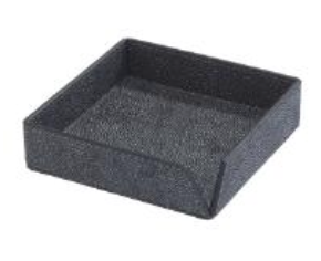 Cocktail Napkin Stingray Box Charcoal