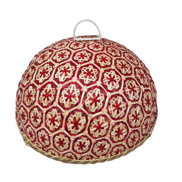 Wooven Dome Red - Large