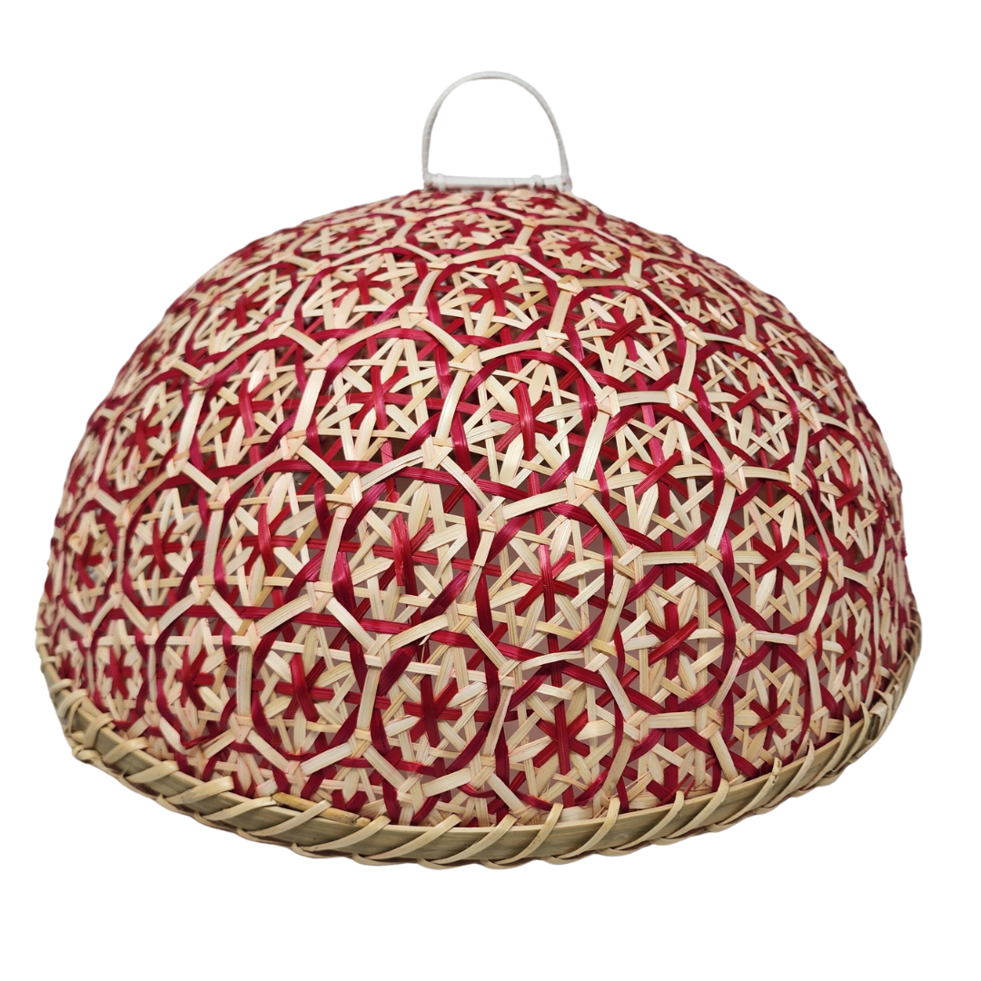 Bamboo Dome Red - Large