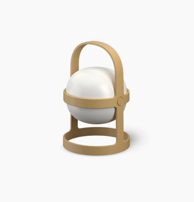 Solar Orb Lantern Wheat -