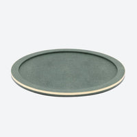 Langston Round Tray - Juniper & Gold