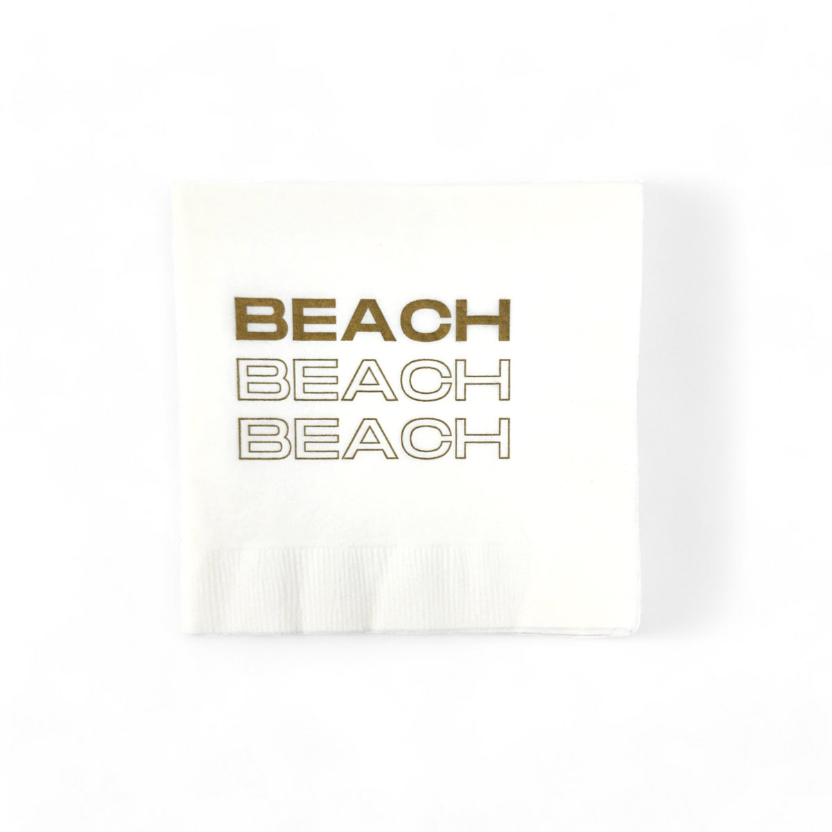 Cocktail Napkin Pack - BEACH BEACH BEACH