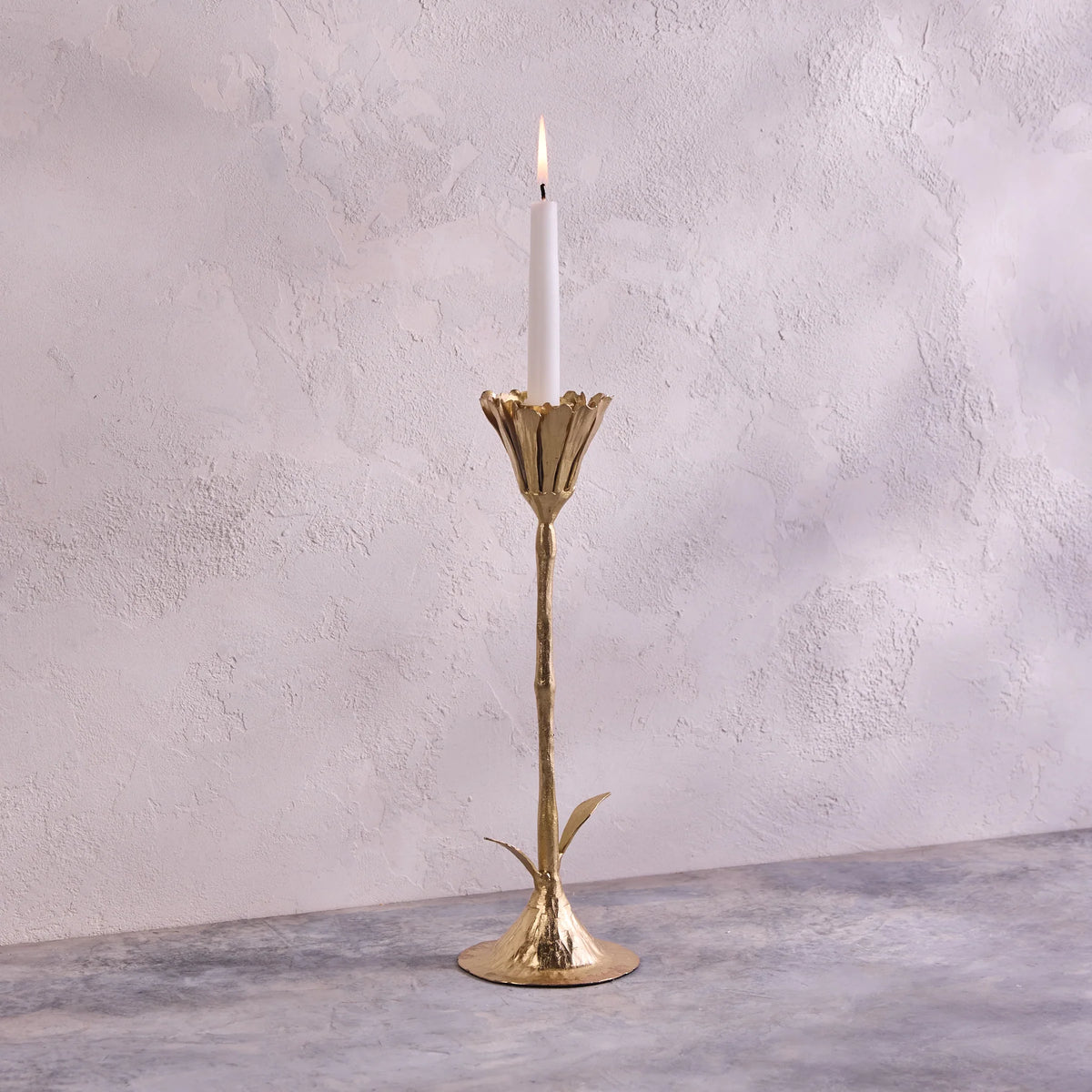 Botanic Gold Candleholder