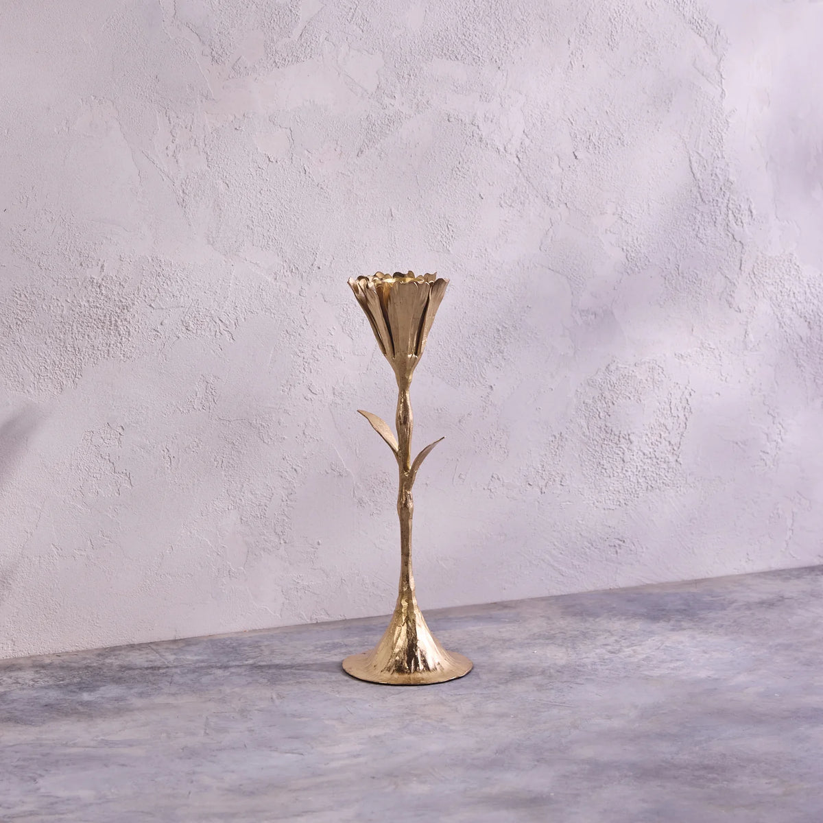 Botanic Gold Candleholder