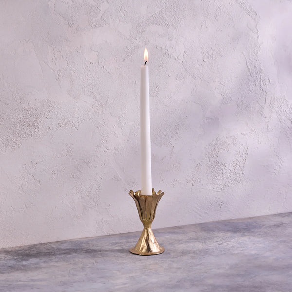 Botanic Gold Candleholder
