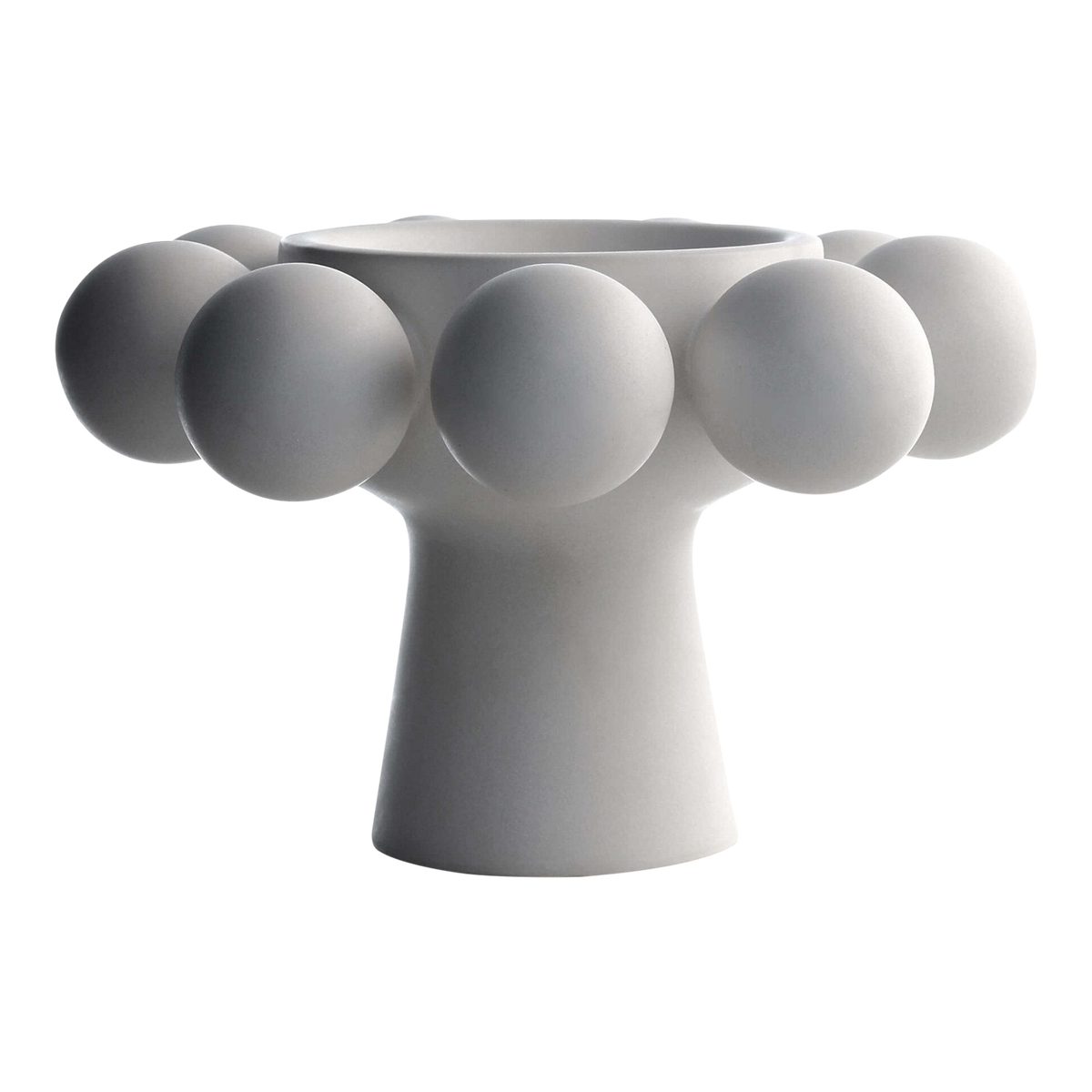 Nimbus Footed Bowl Alabaster