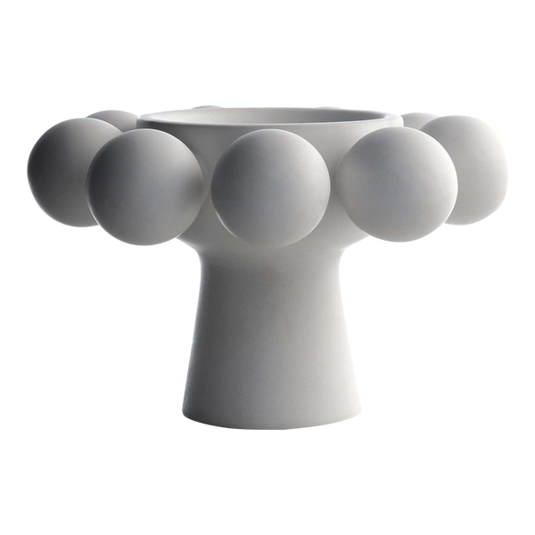 Nimbus Footed Bowl Alabaster