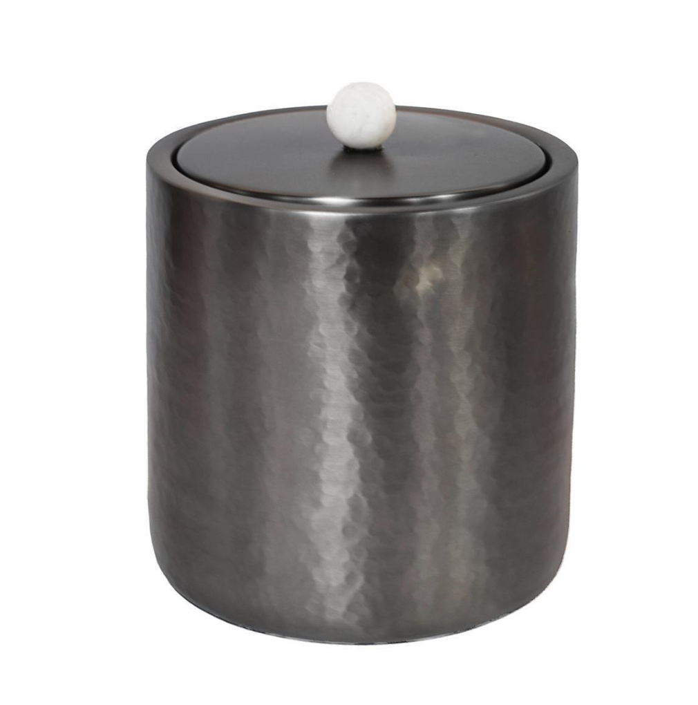 Temari Ice Bucket - Black & White