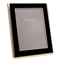 Black Enamel Wide Edge Frame