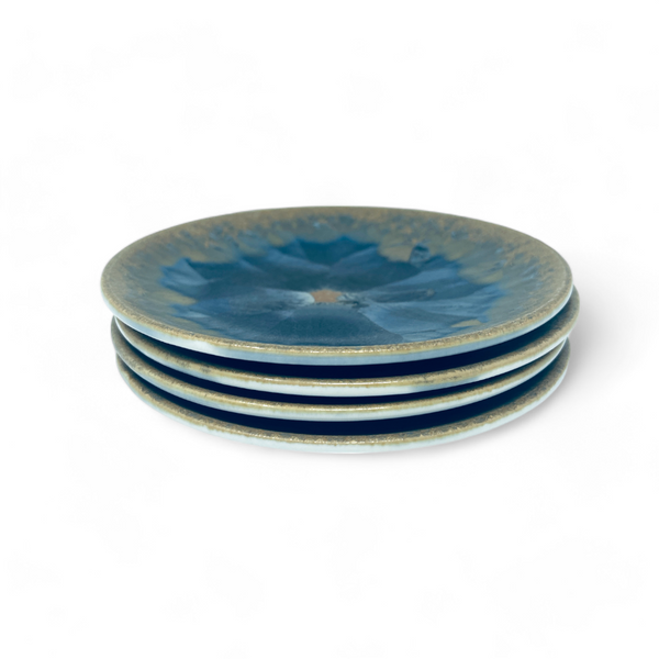 Borealis Dessert Plate - Frost Blue.