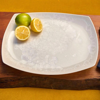 Borealis Oval Platter White - Large