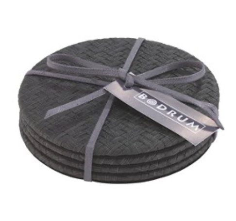 Wicker Easy Care Coaster Set