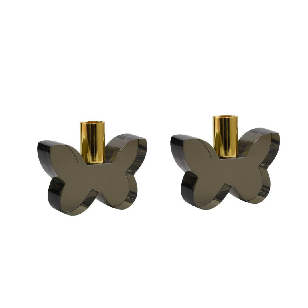 Butterfly Candleholders Set of 2