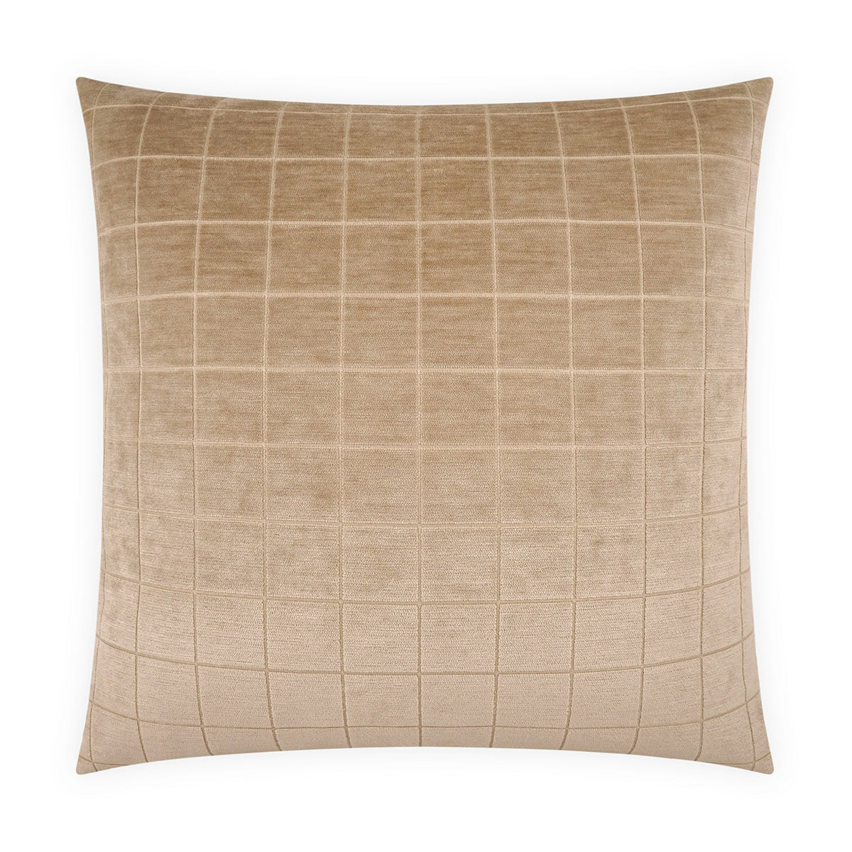 Camden Fawn Check Pillow