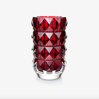 Louxor Round Vase Red