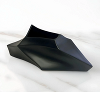 Geo Vase Collection Matte Black -