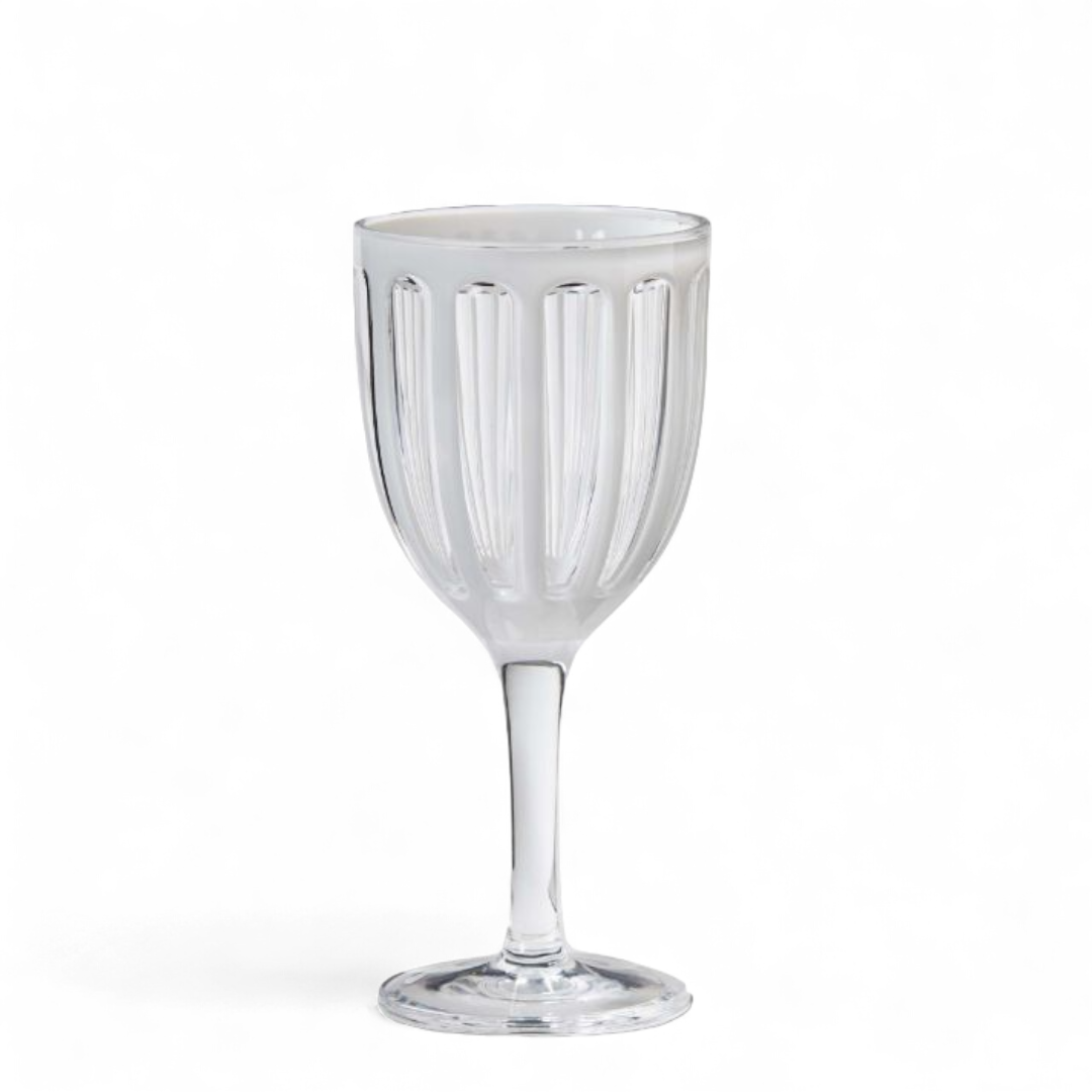 Chalet Acrylic Drinkware White