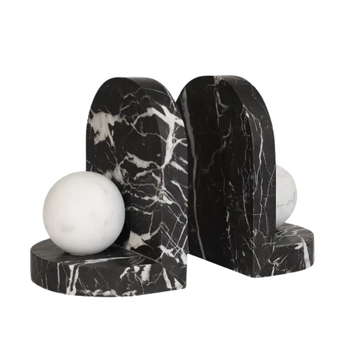Blitz Marble Bookend Set - NEW ADDITION – Current Home NY