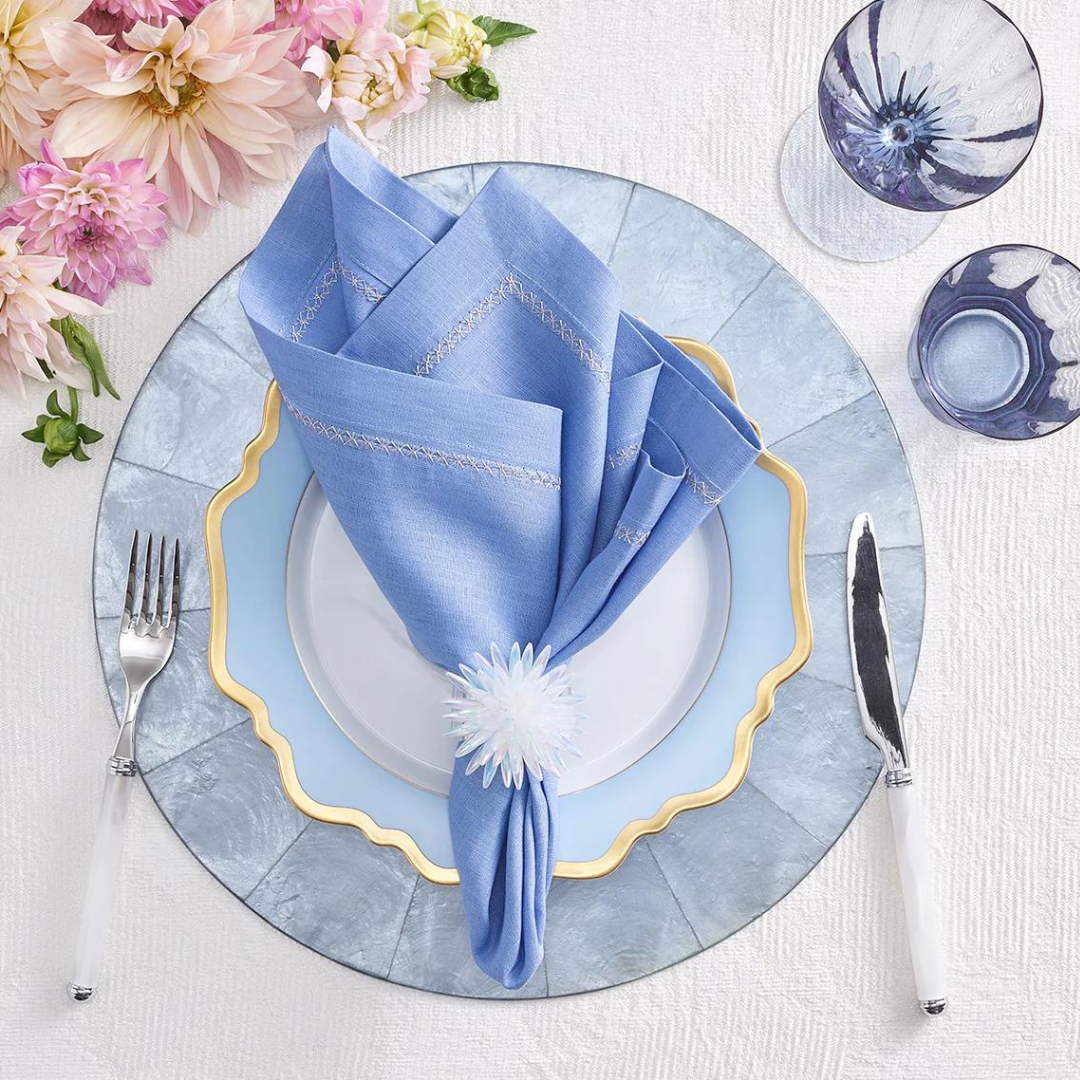 Classic Napkin Set of 4 - Periwinkle.