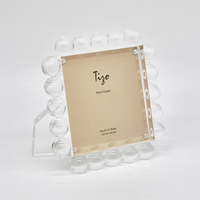 Lucite Bubble Frame Clear 4 x 6". 