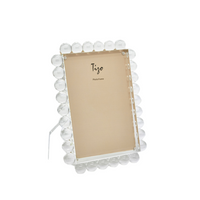 Lucite Bubble Frame Clear 5 x 7".