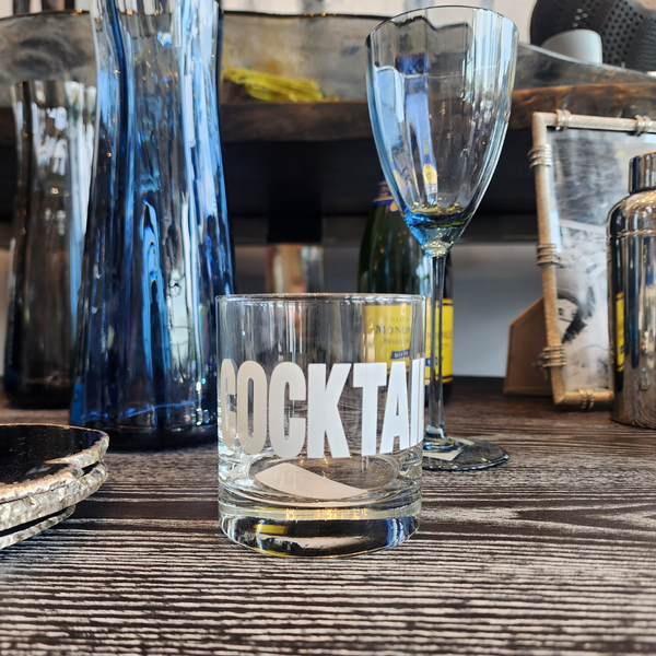 Rocks Glass White - Cocktails.