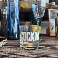 Rocks Glass White - Cocktails.