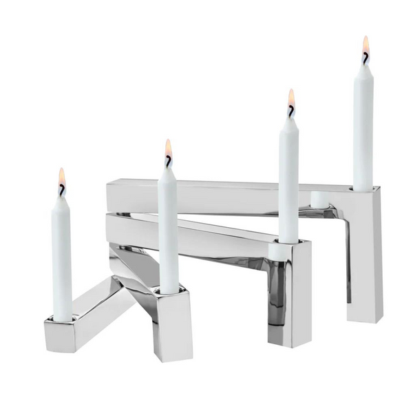 Collapsible Candleholder - Silver.