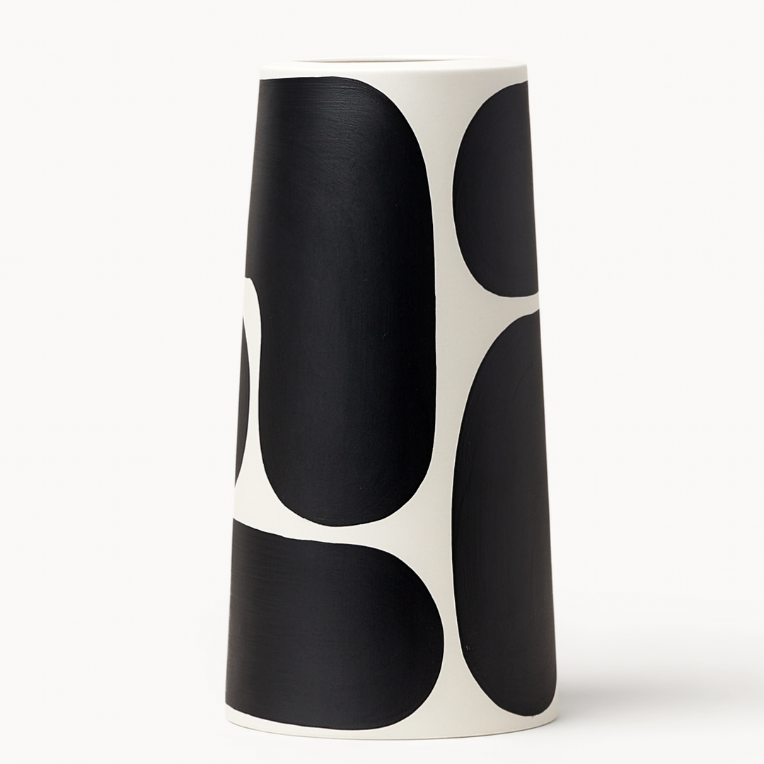 Color Block Pillar Vase.