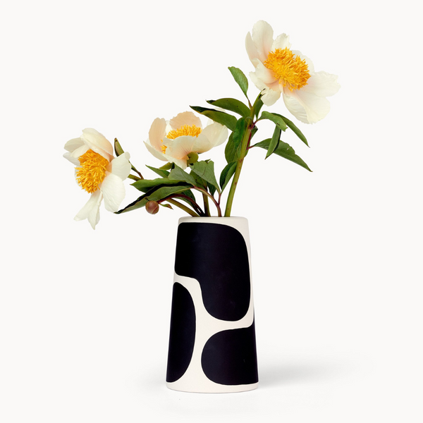 Color Block Pillar Vase.