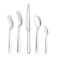 Infini Christofle Silver-Plated Flatware 5 Piece Setting