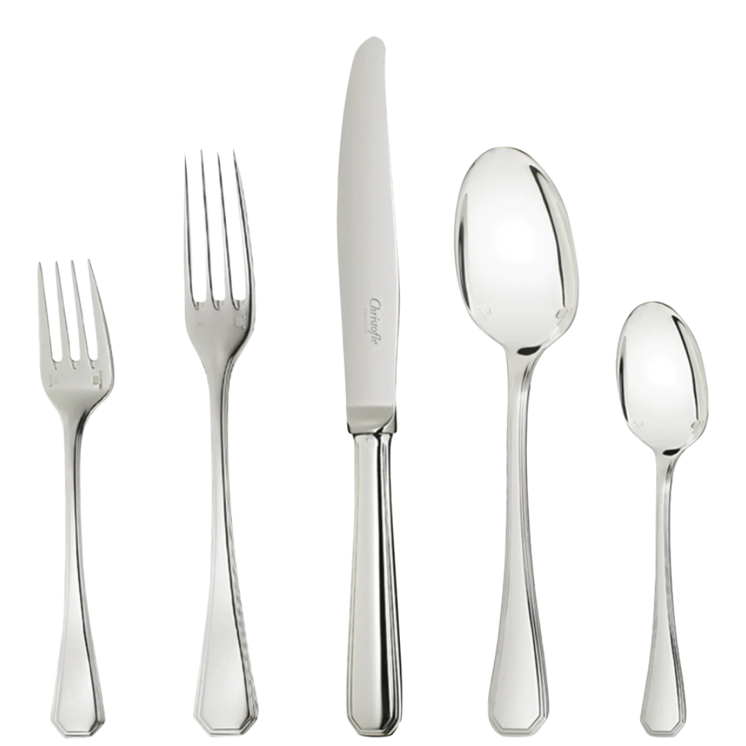 America Flatware 5 Piece Setting -Silver Plated – Current America Flatware 5 Piece Setting -Silver Plated – Current