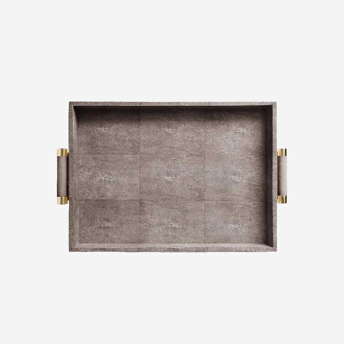 Classic Shagreen Chocolate Serving Tray