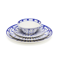 Kyma Dinnerware Blue