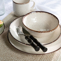 Montecito Flatware 5 Piece Setting - Dark Brown