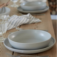 Pacifica Dinnerware Oyster Grey