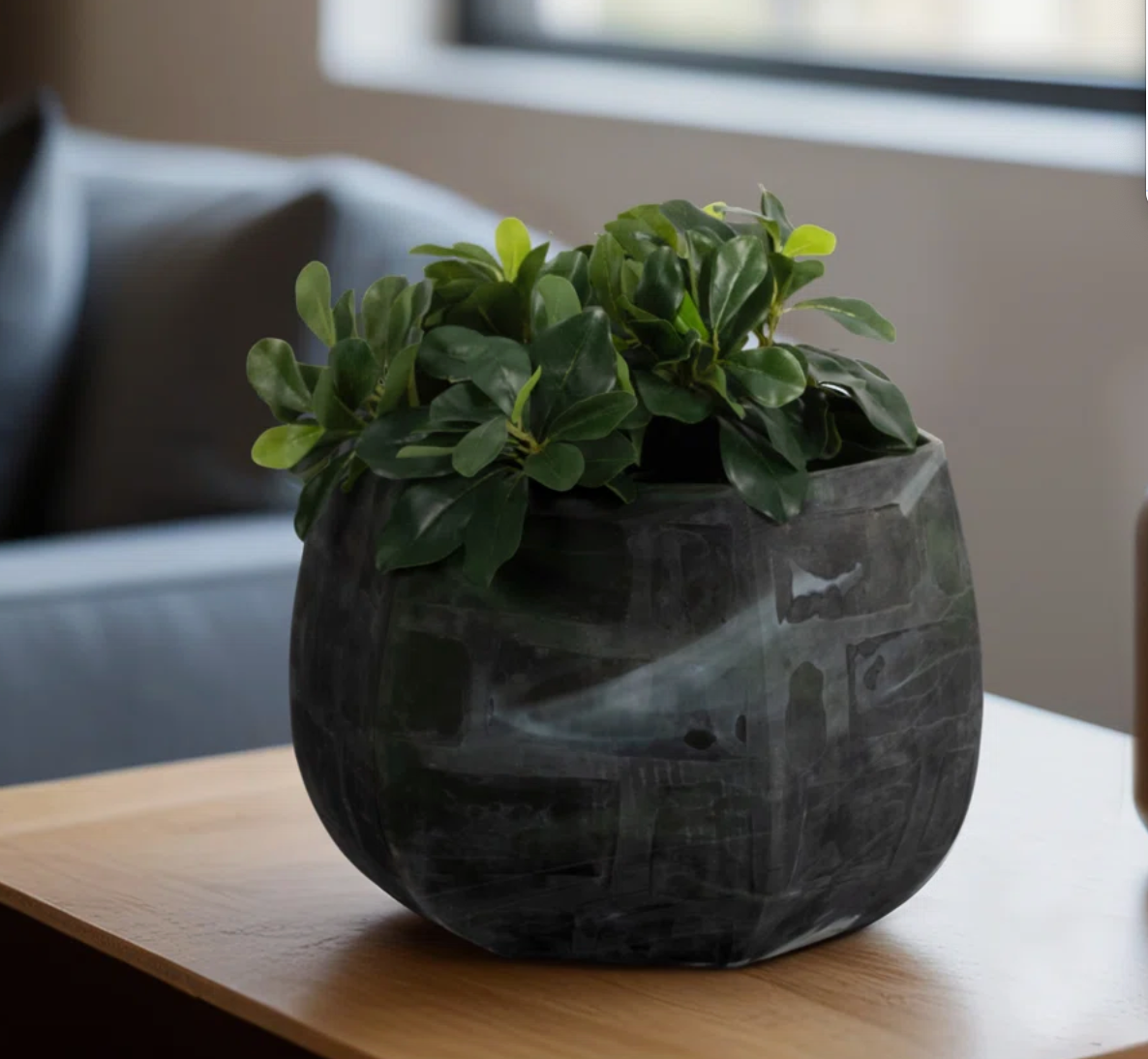 Malt Vase Green