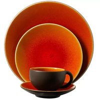 Tourron Dinnerware Orange -