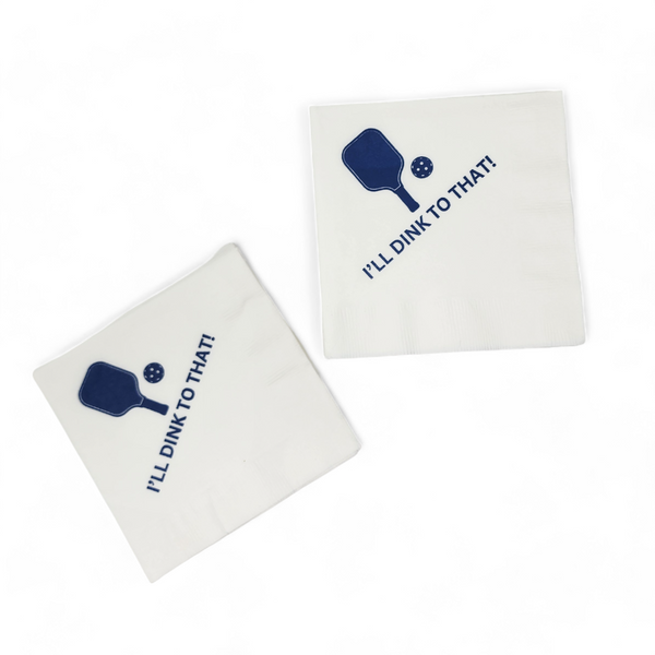 Cocktail Napkin Pack -I'LL DINK TO THAT.