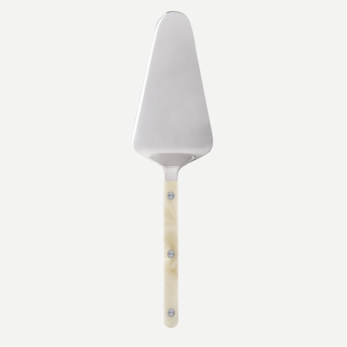 Bistrot Shiny Tart Server-  Faux Horn