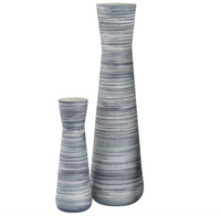 Drexel Tall Blue Vase -