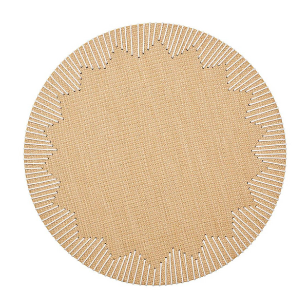 Dream Weaver Placemat Set of 4 - Natural/White.