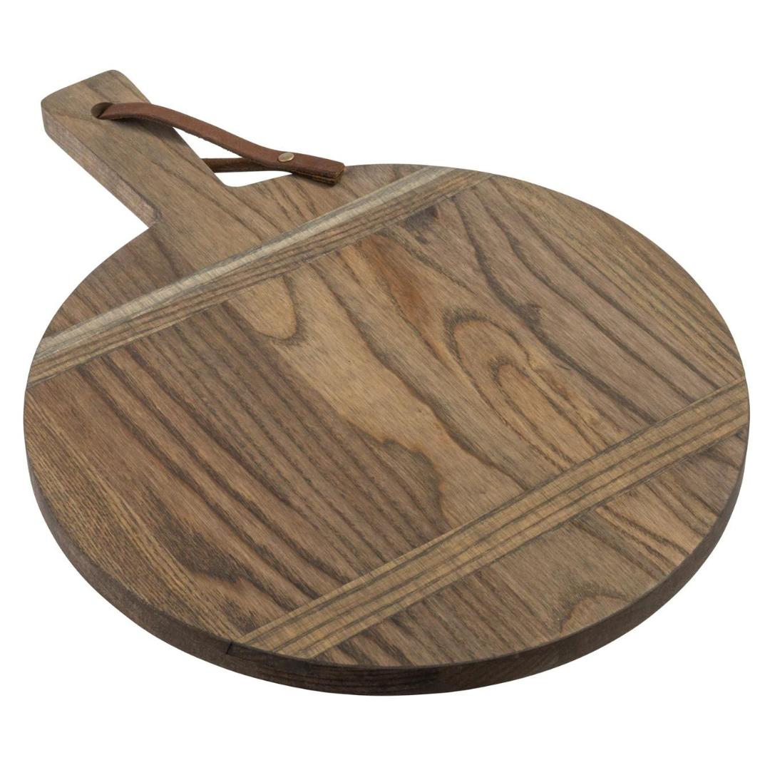 Ash Driftwood Round Serving Board